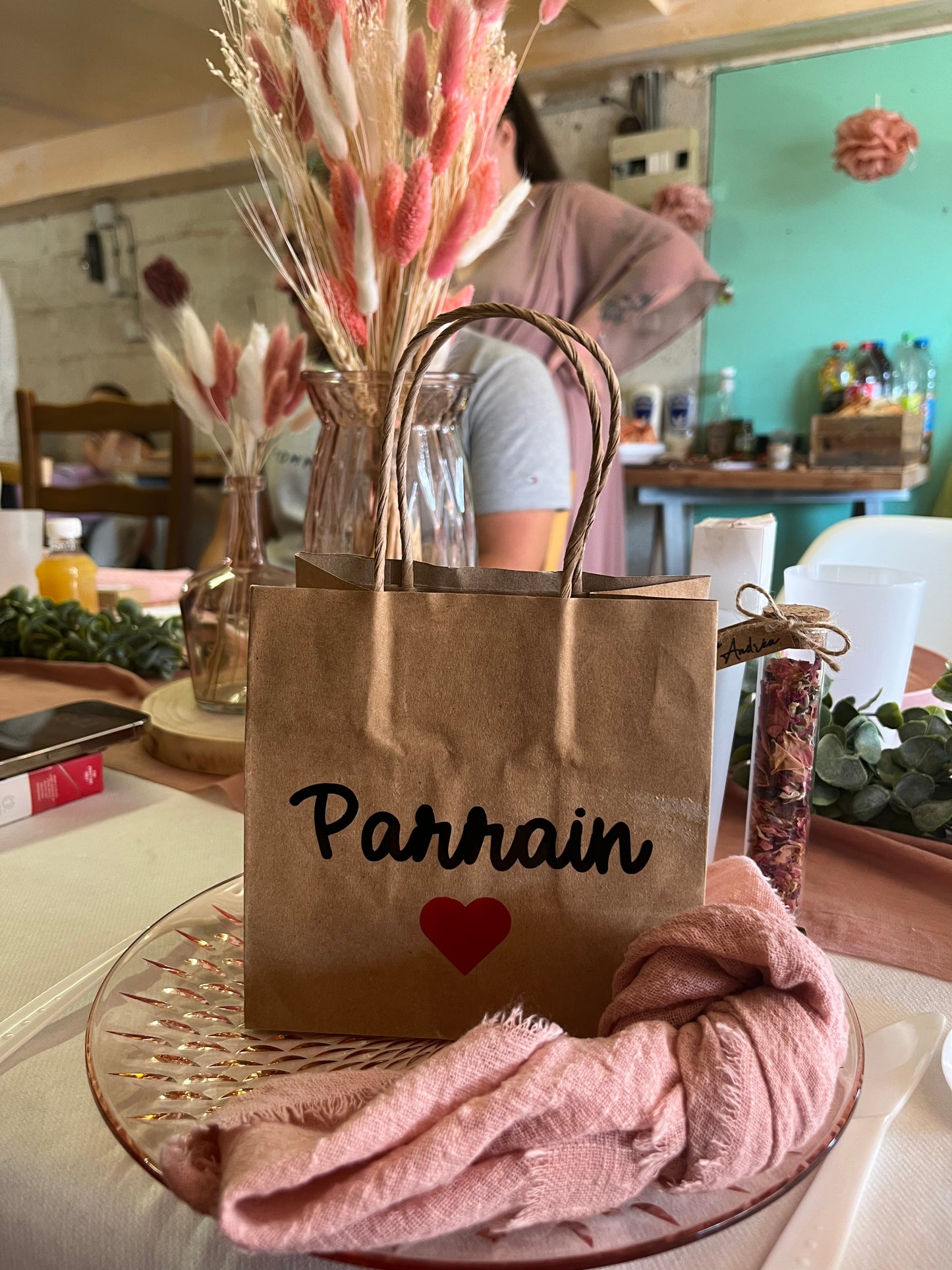 Petits sacs en kraft avec impression personnalisée