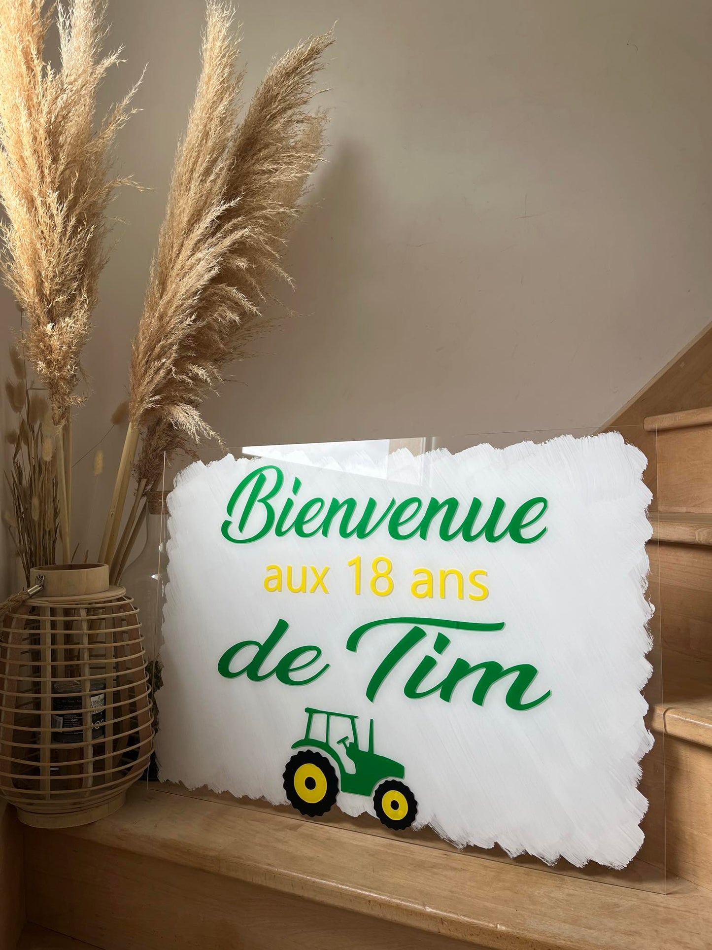 Panneau d’entrée évènement