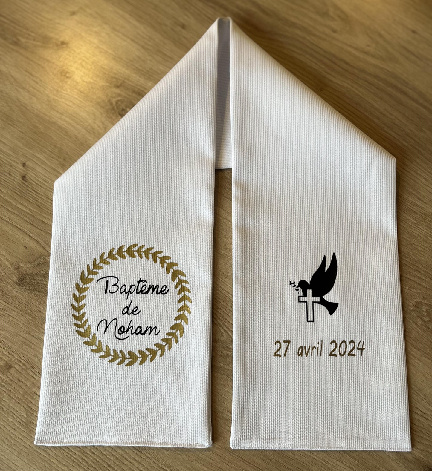 Étole de baptême