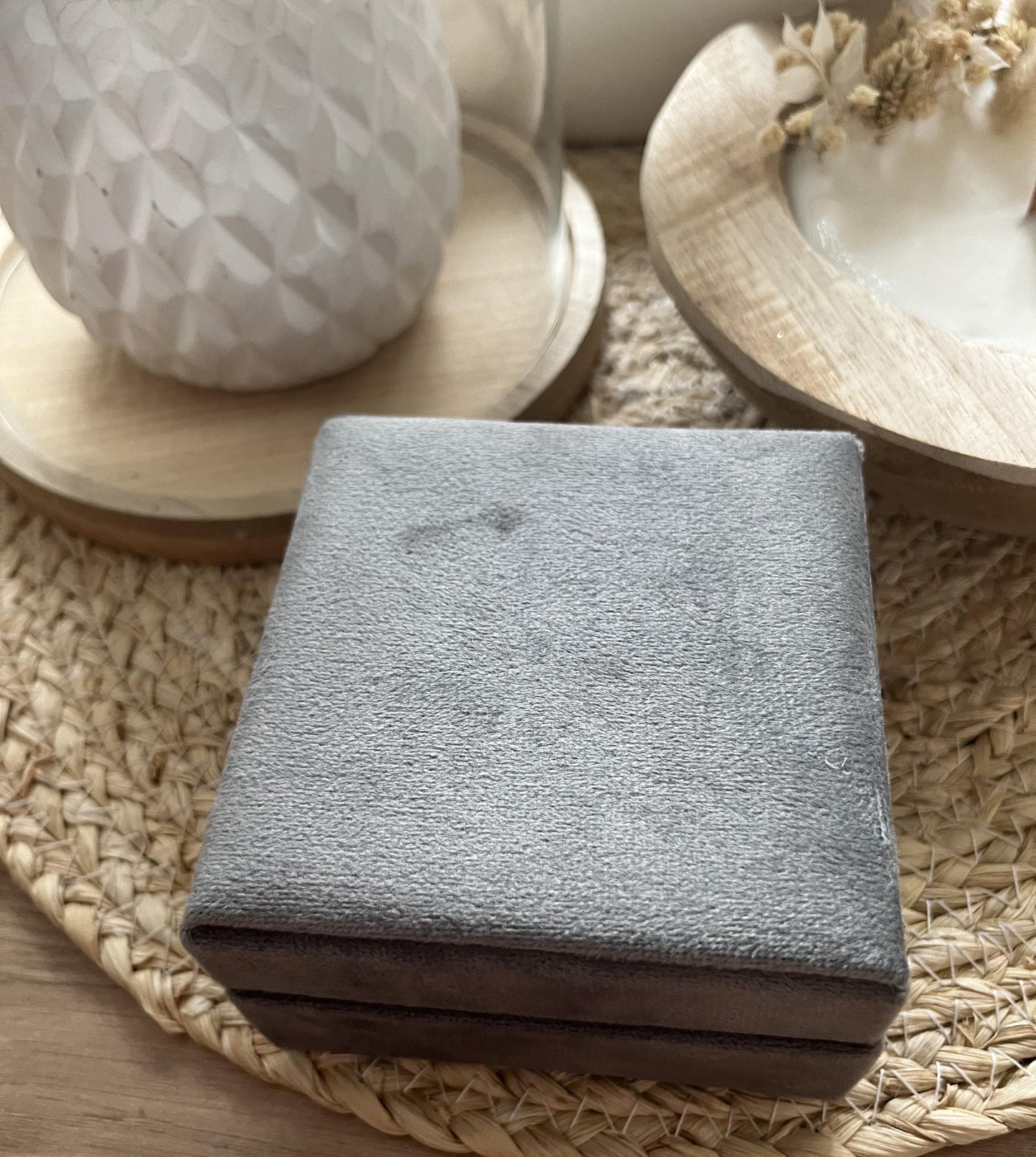 Petite boîte en velour