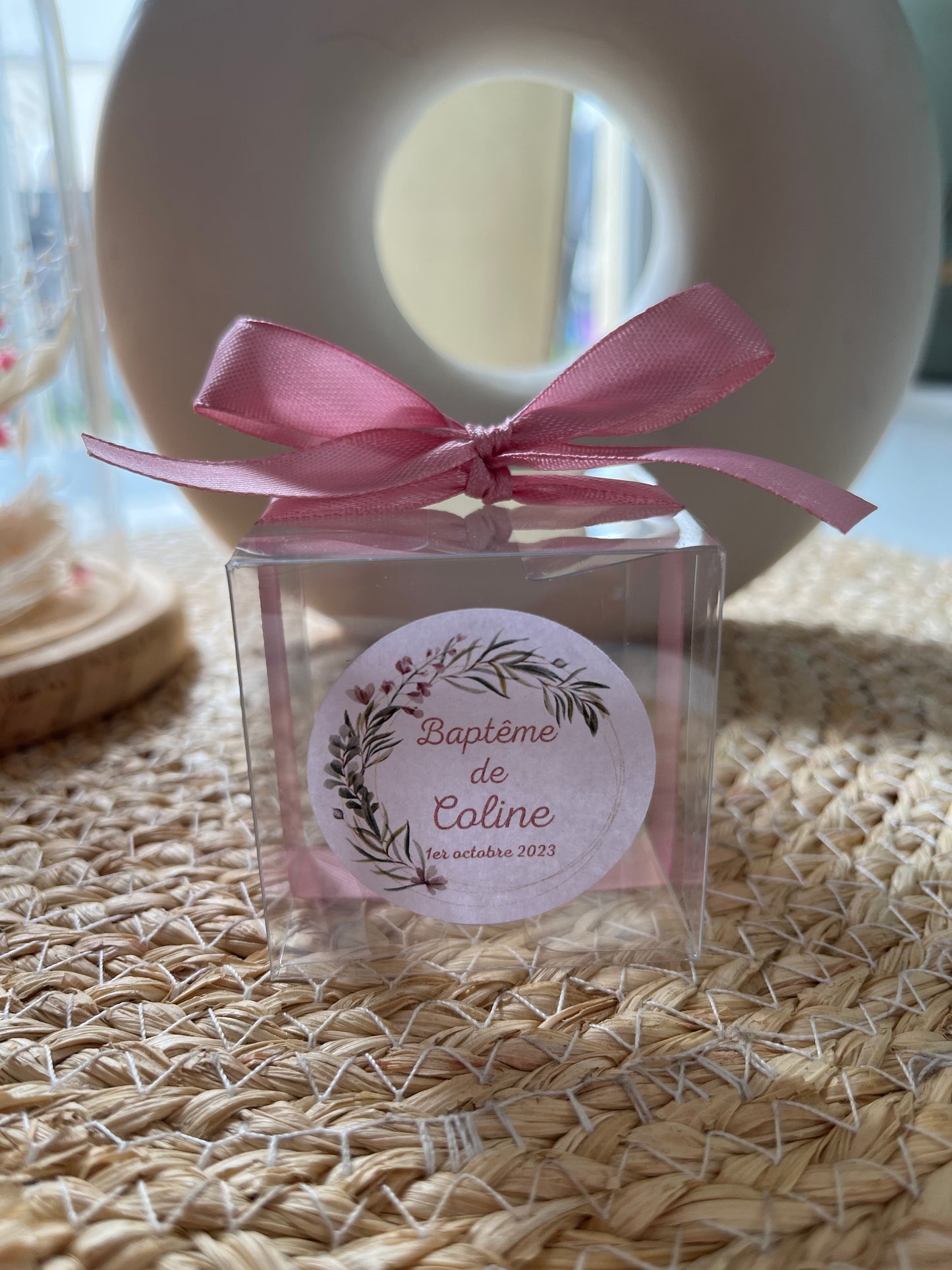 Contenant pour cadeau de table souple