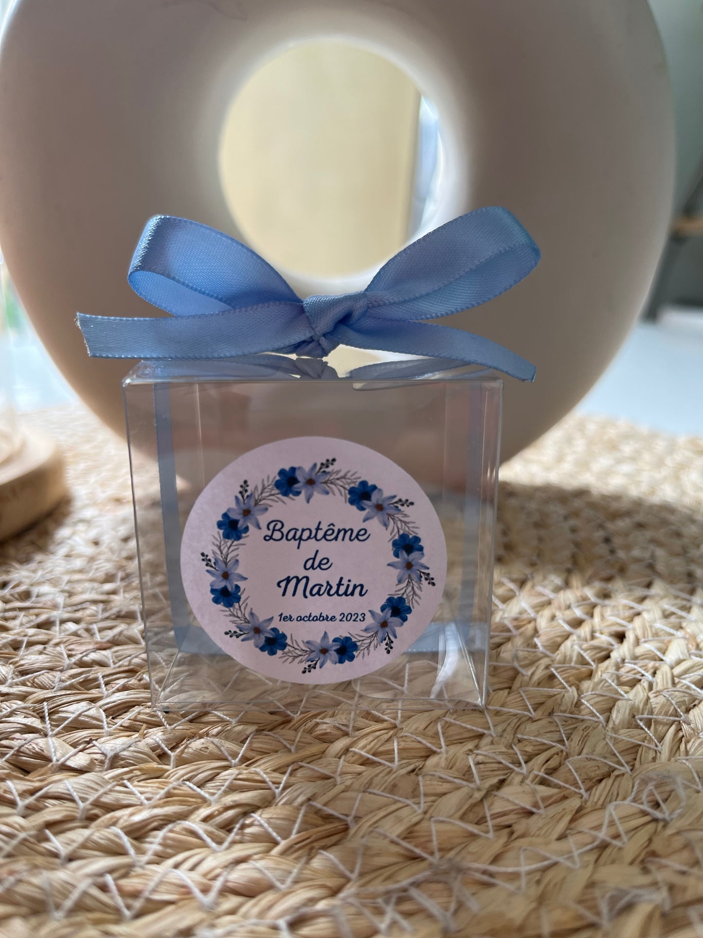 Contenant pour cadeau de table souple