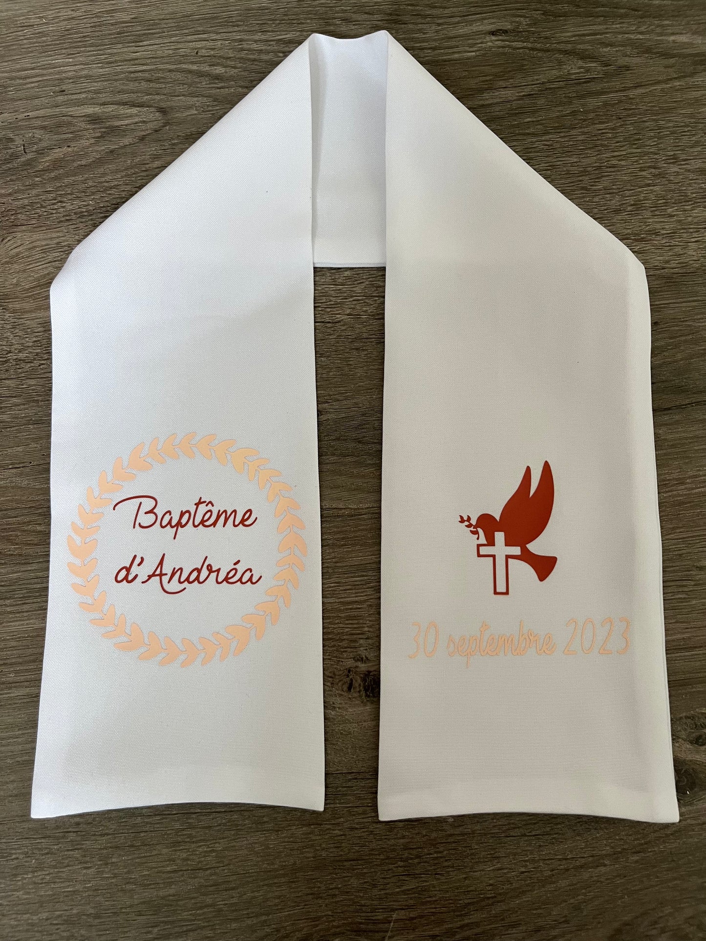 Étole de baptême