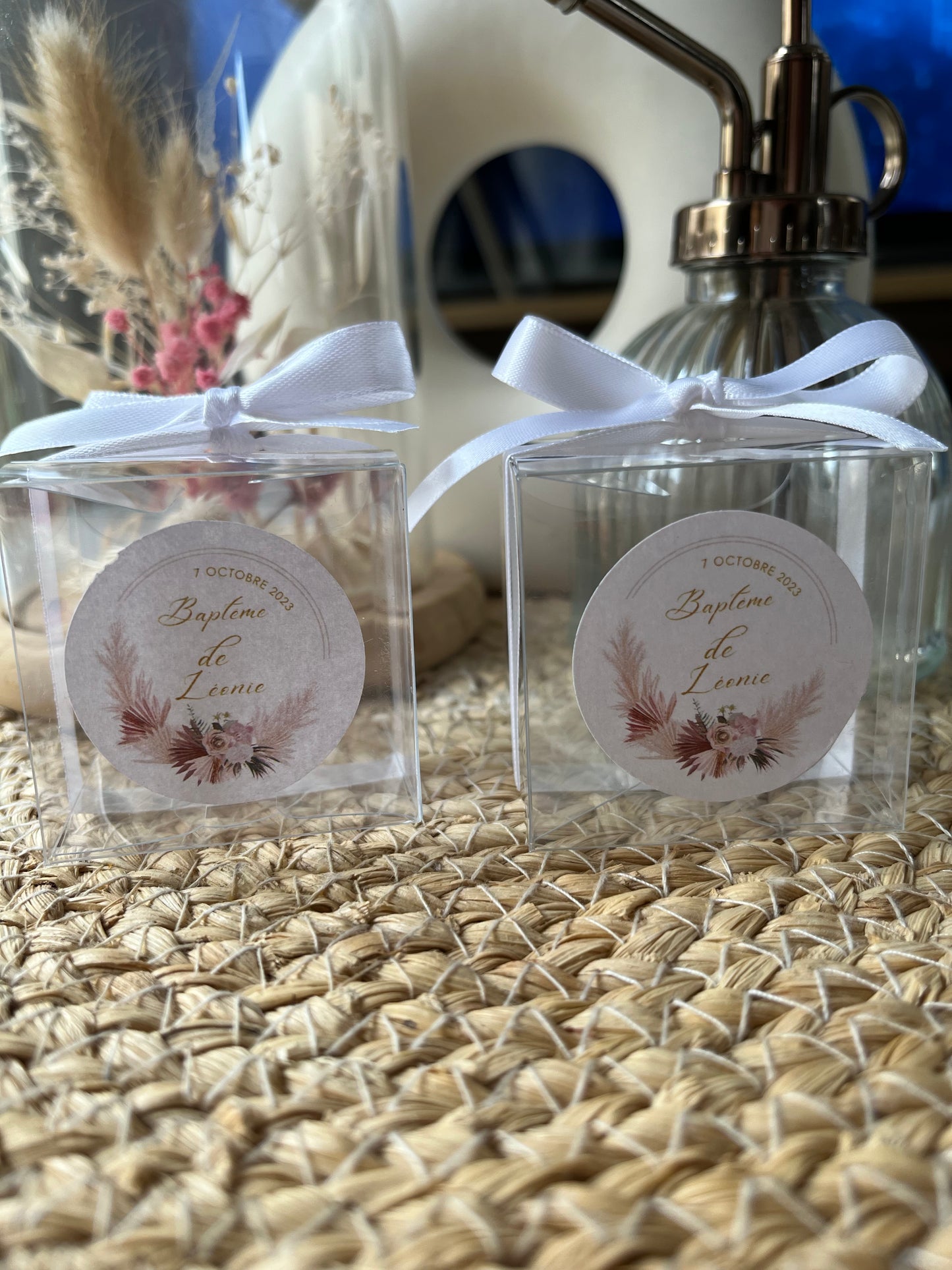 Contenant pour cadeau de table souple