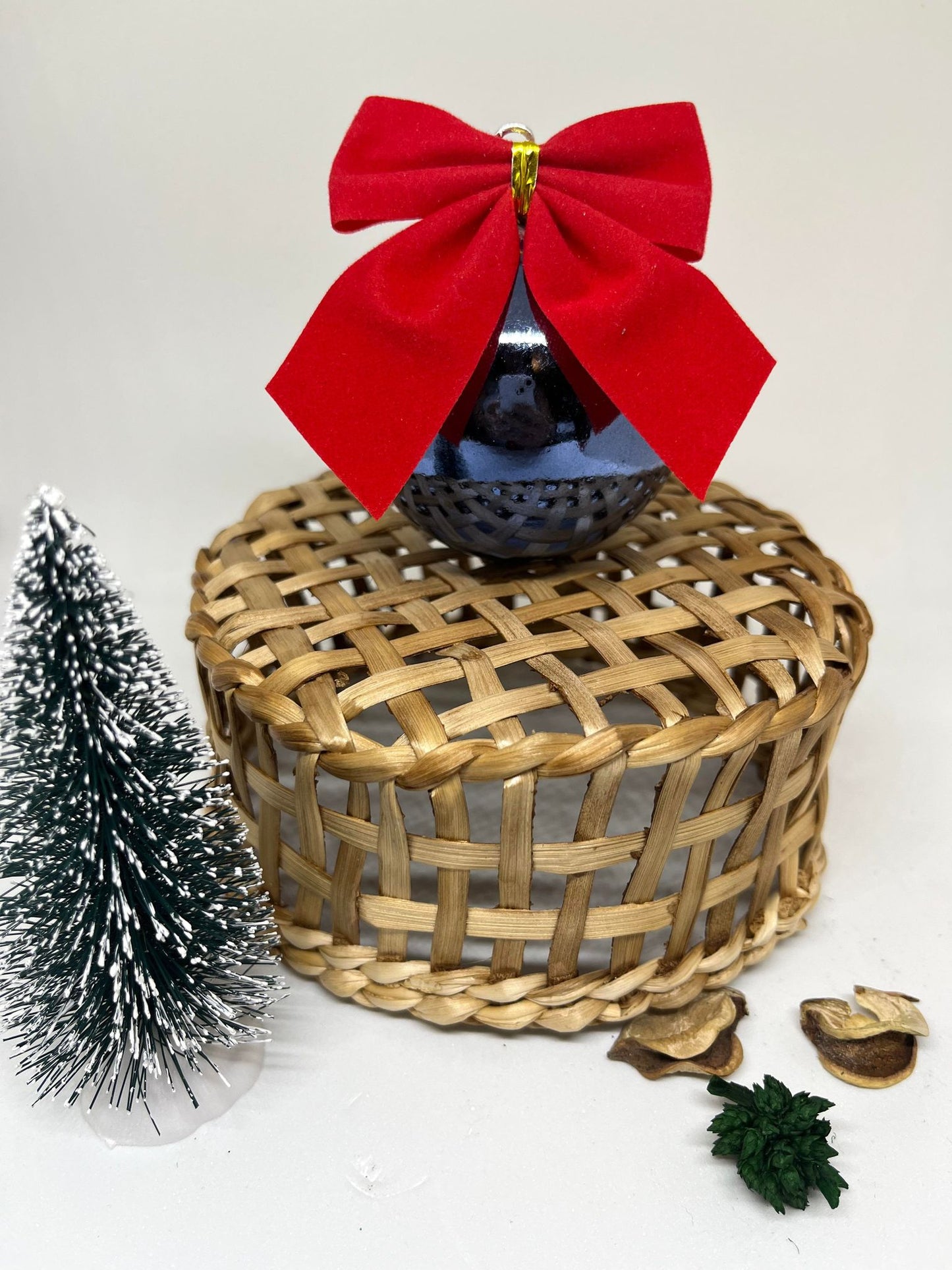 Boule de Noël bleu ciel