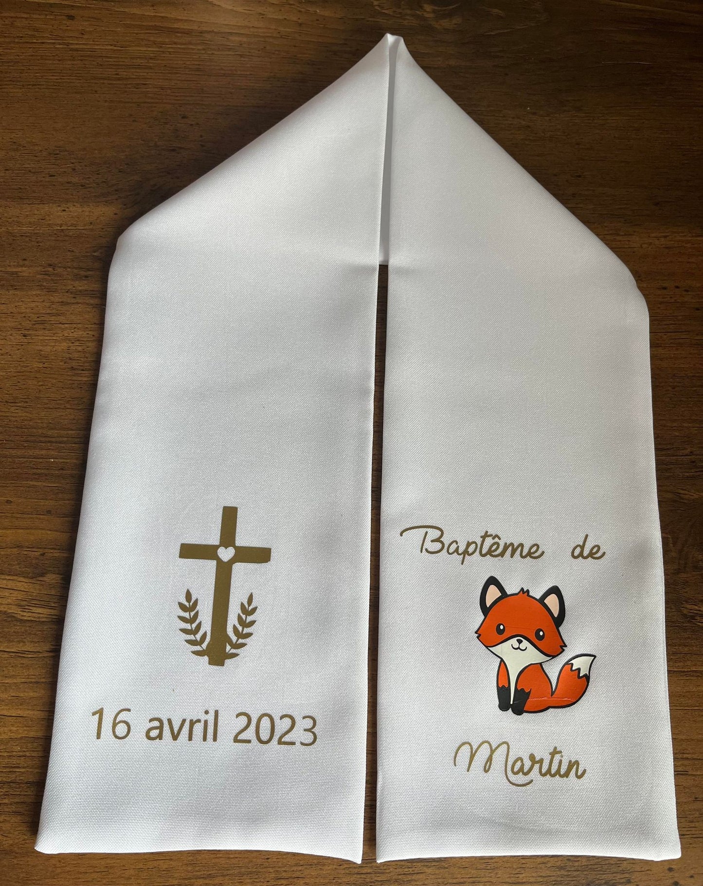 Étole de baptême