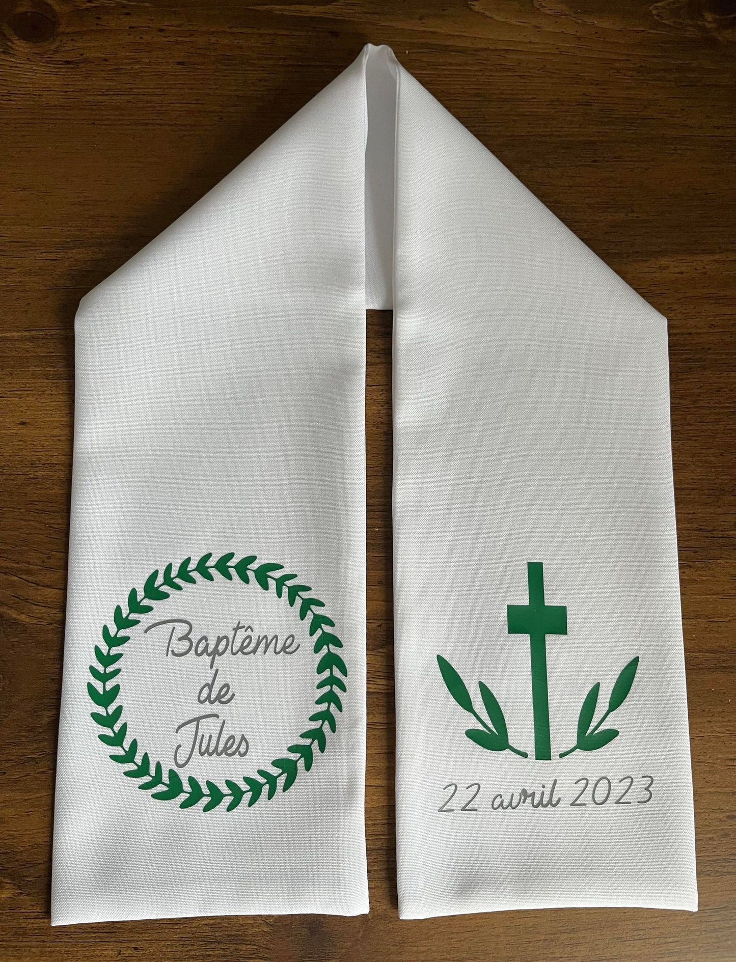 Étole de baptême