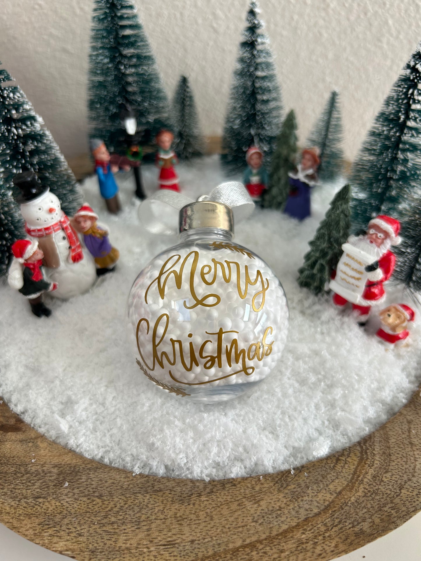 Boule de Noël " Merry Christmas "