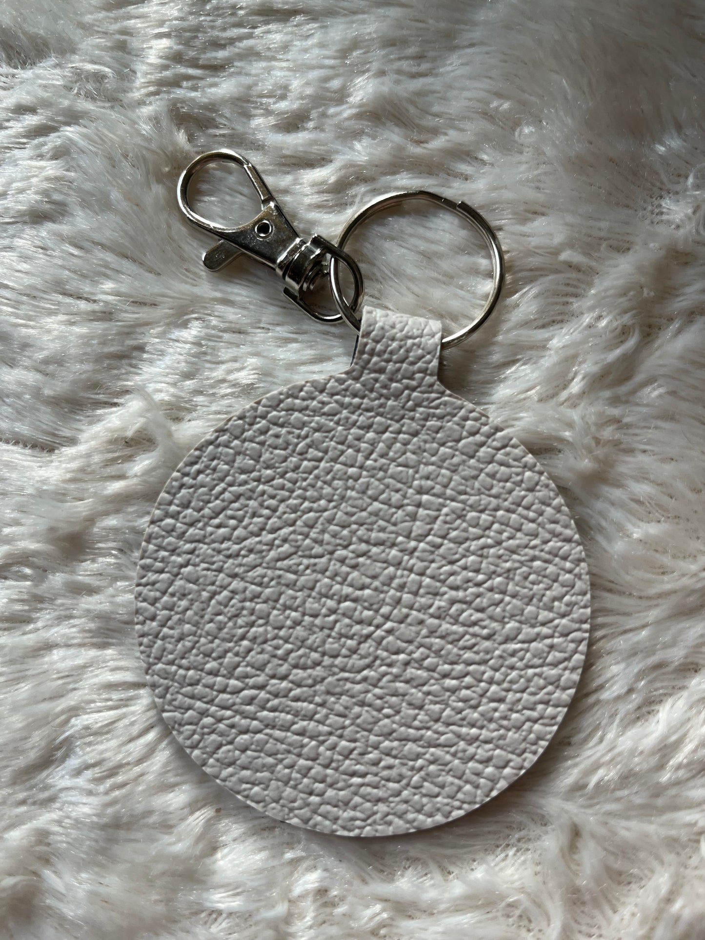 Porte-clés simili rond