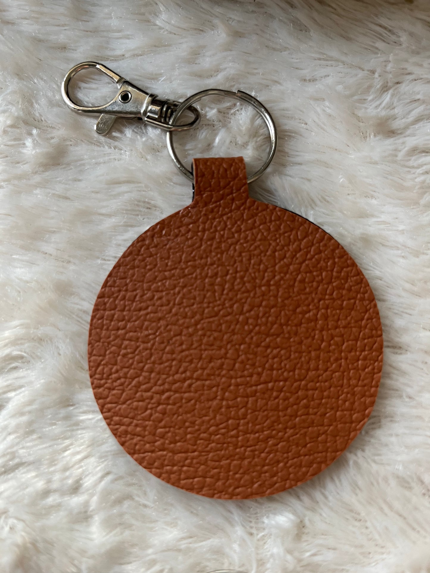 Porte-clés simili rond