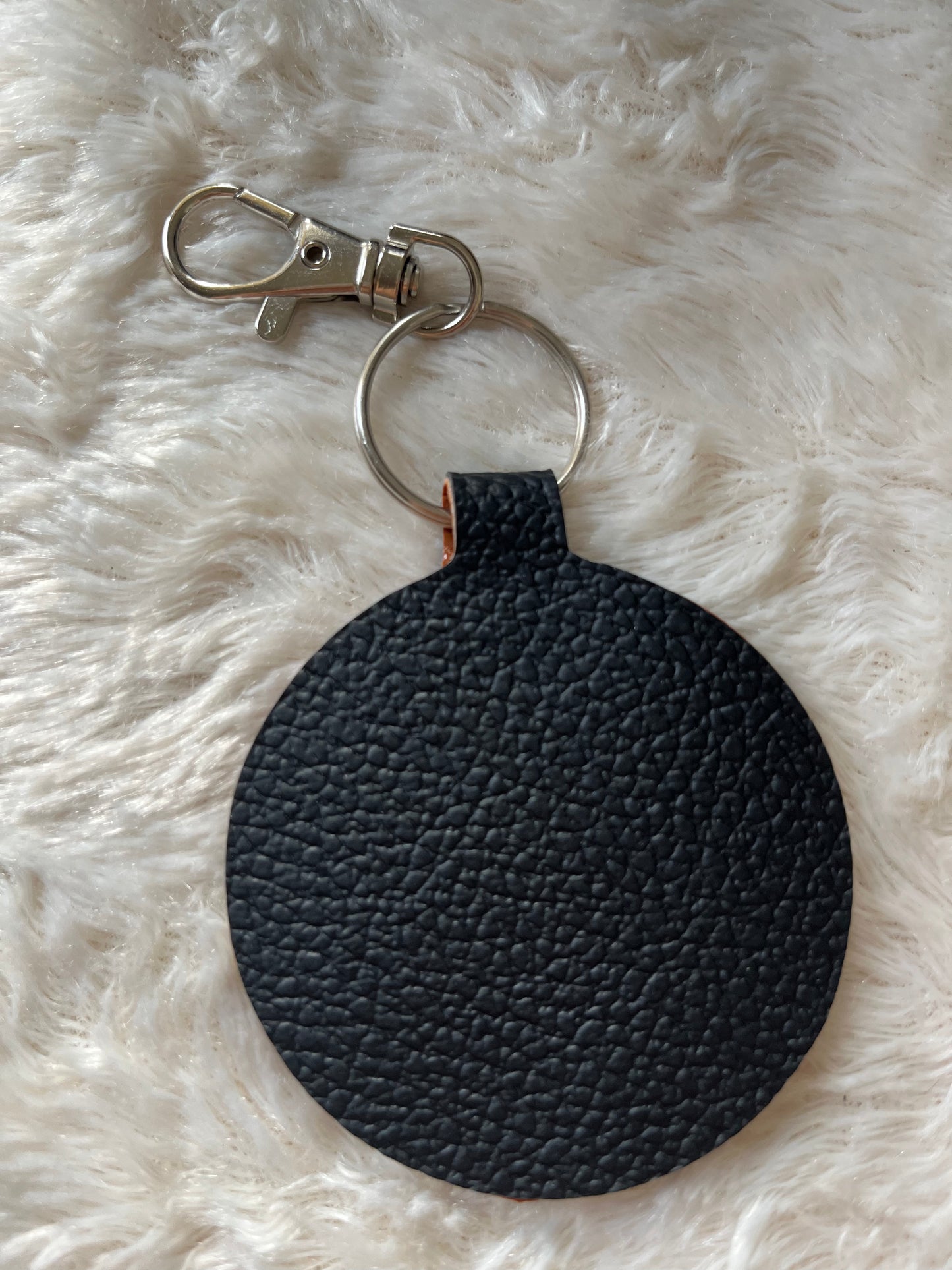 Porte-clés simili rond