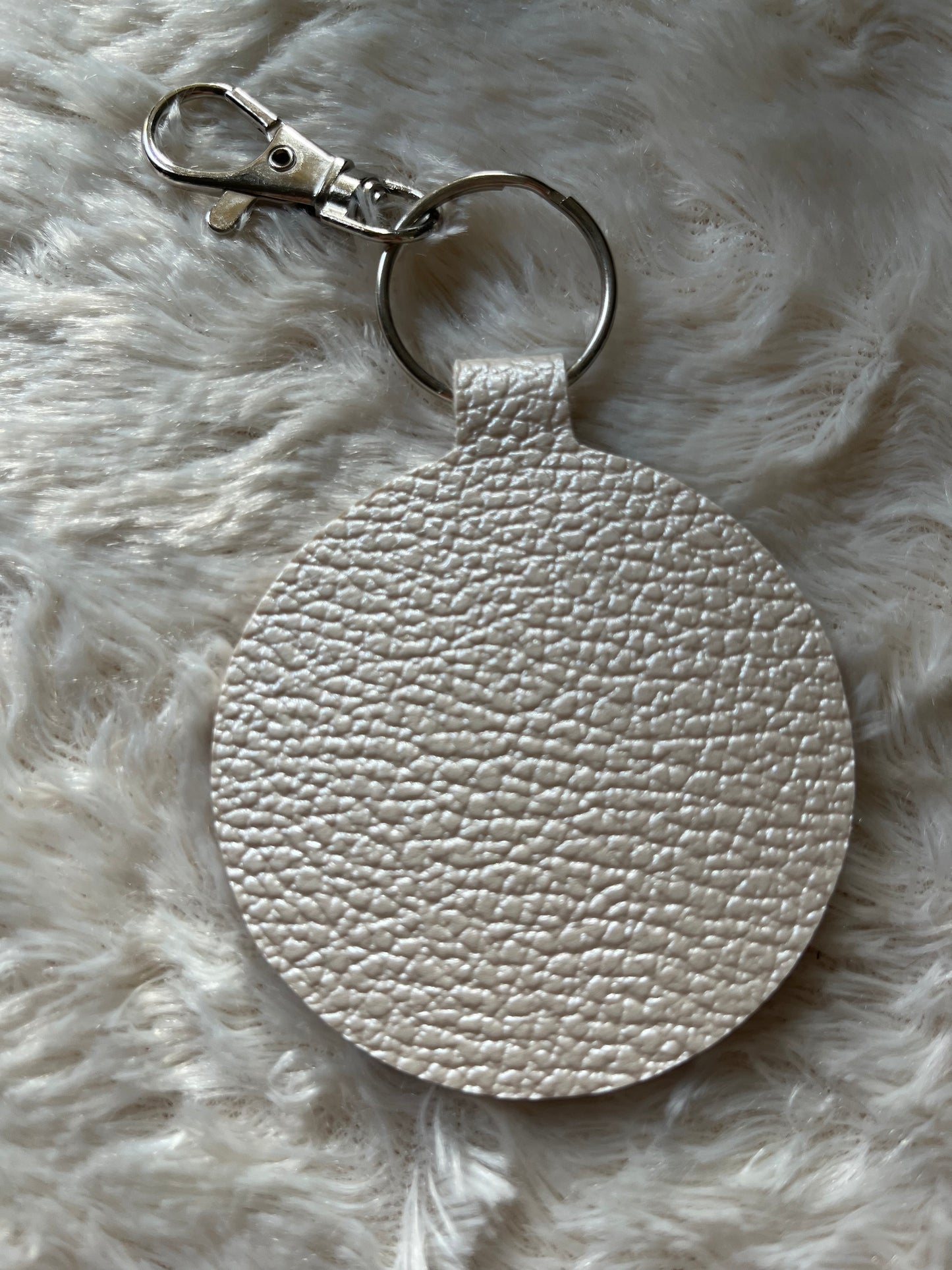 Porte-clés simili rond