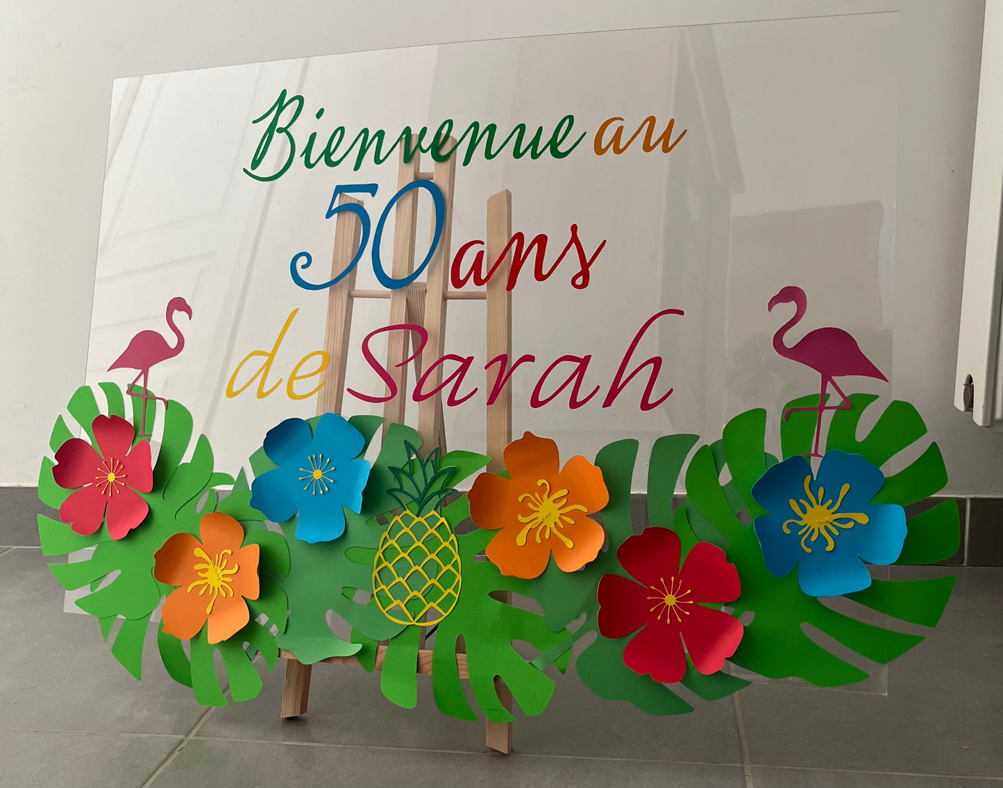 Panneau d’entrée évènement