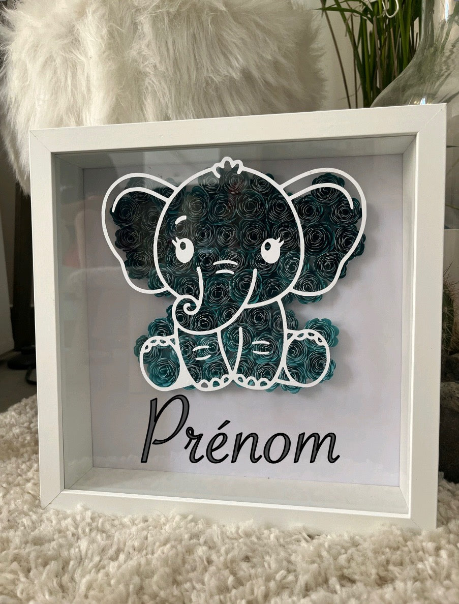 Cadre éléphant