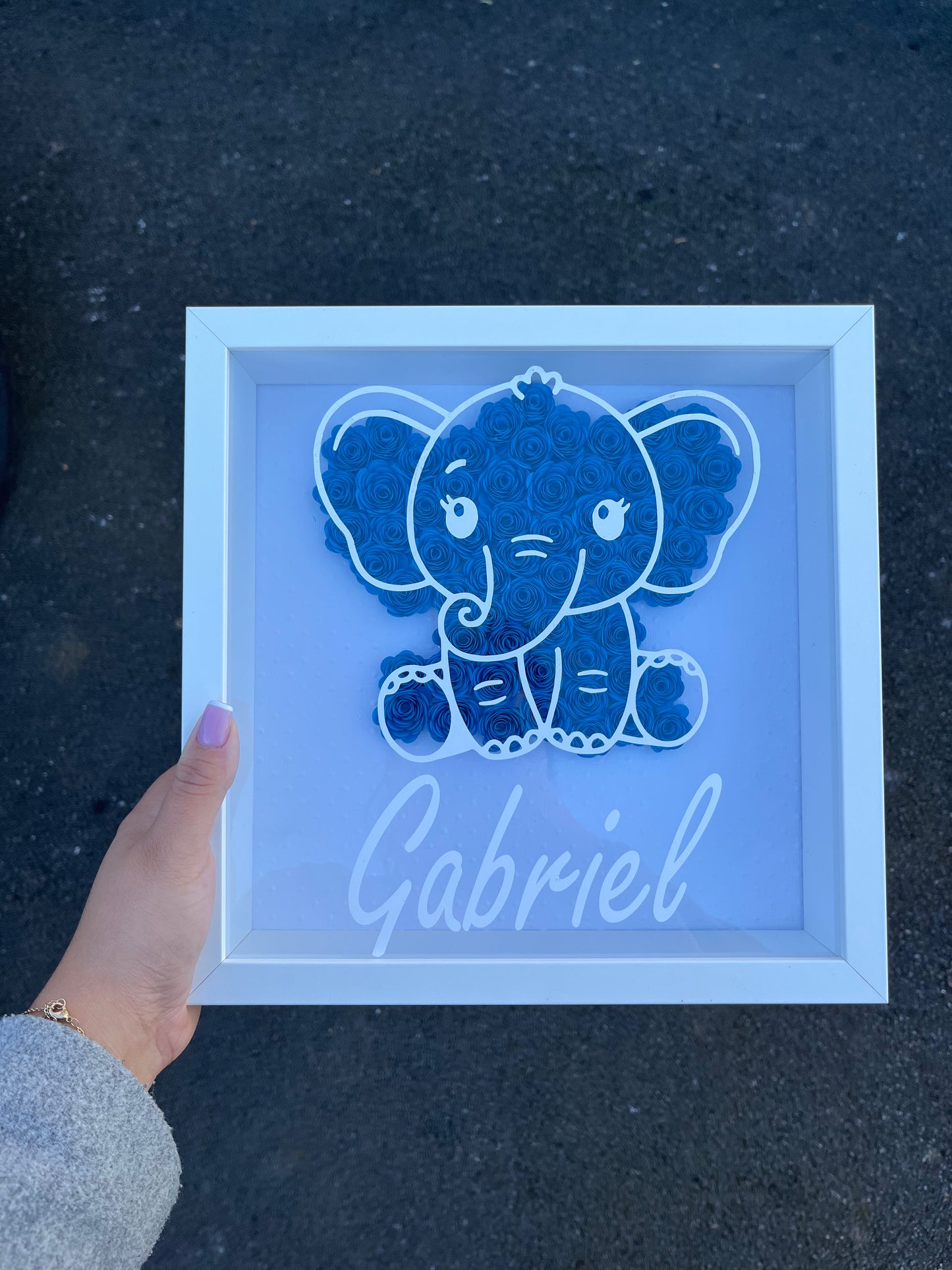 Cadre éléphant