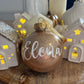 Boule de Noël pailleté