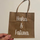 Petits sacs en kraft avec impression personnalisée