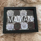 Petit cadre fleuri MAMAN