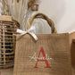Petit sac en toile de jute