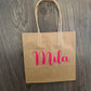 Petits sacs en kraft avec impression personnalisée