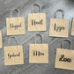Petits sacs en kraft avec impression personnalisée
