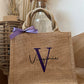 Petit sac en toile de jute