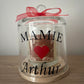 Bougie sous cloche