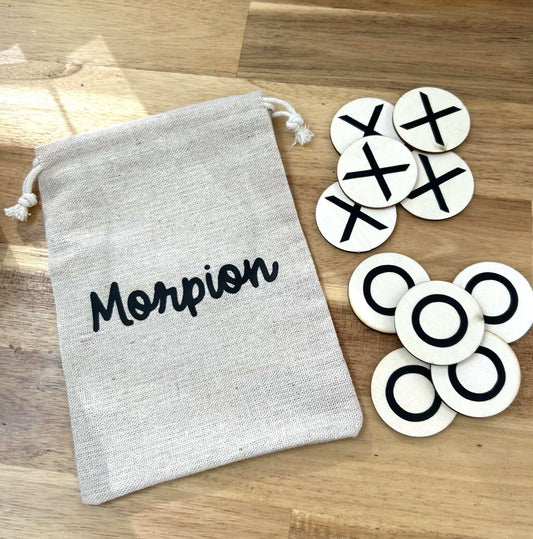 Jeu de morpion de voyage
