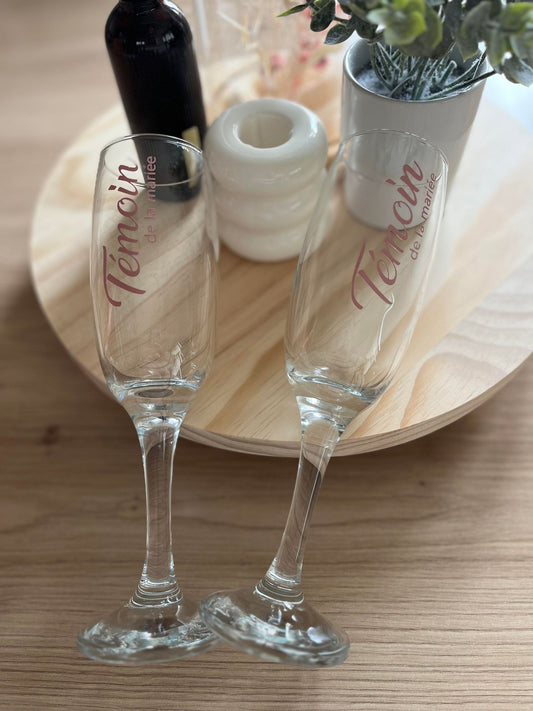 Verre à vin personnalisé
