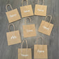 Petits sacs en kraft avec impression personnalisée