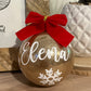 Boule de Noël pailleté