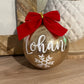 Boule de Noël pailleté