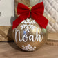 Boule de Noël pailleté