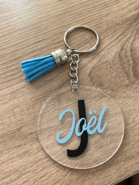 Porte-clés personnalisé prénom