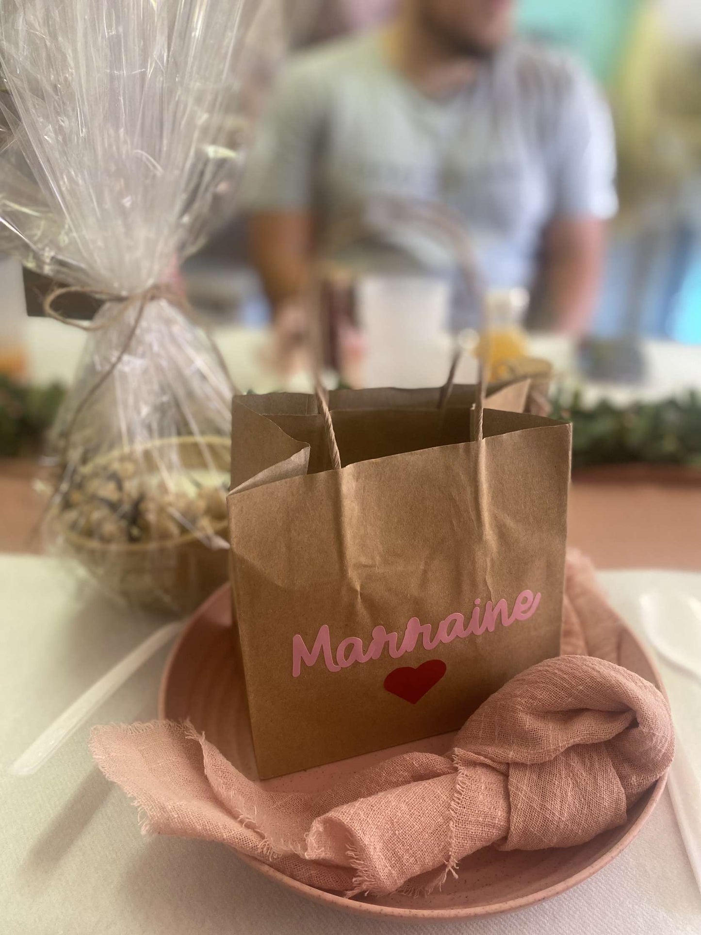 Petits sacs en kraft avec impression personnalisée