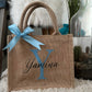 Petit sac en toile de jute