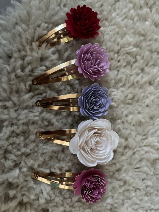 Barrette à fleur