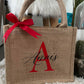 Petit sac en toile de jute