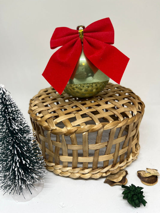 Boule de Noël verte