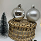 Boule de Noël argent