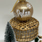 Boule de Noël pailleté