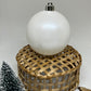 Boule de Noël blanche