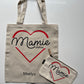 Lot tote bag + pochette