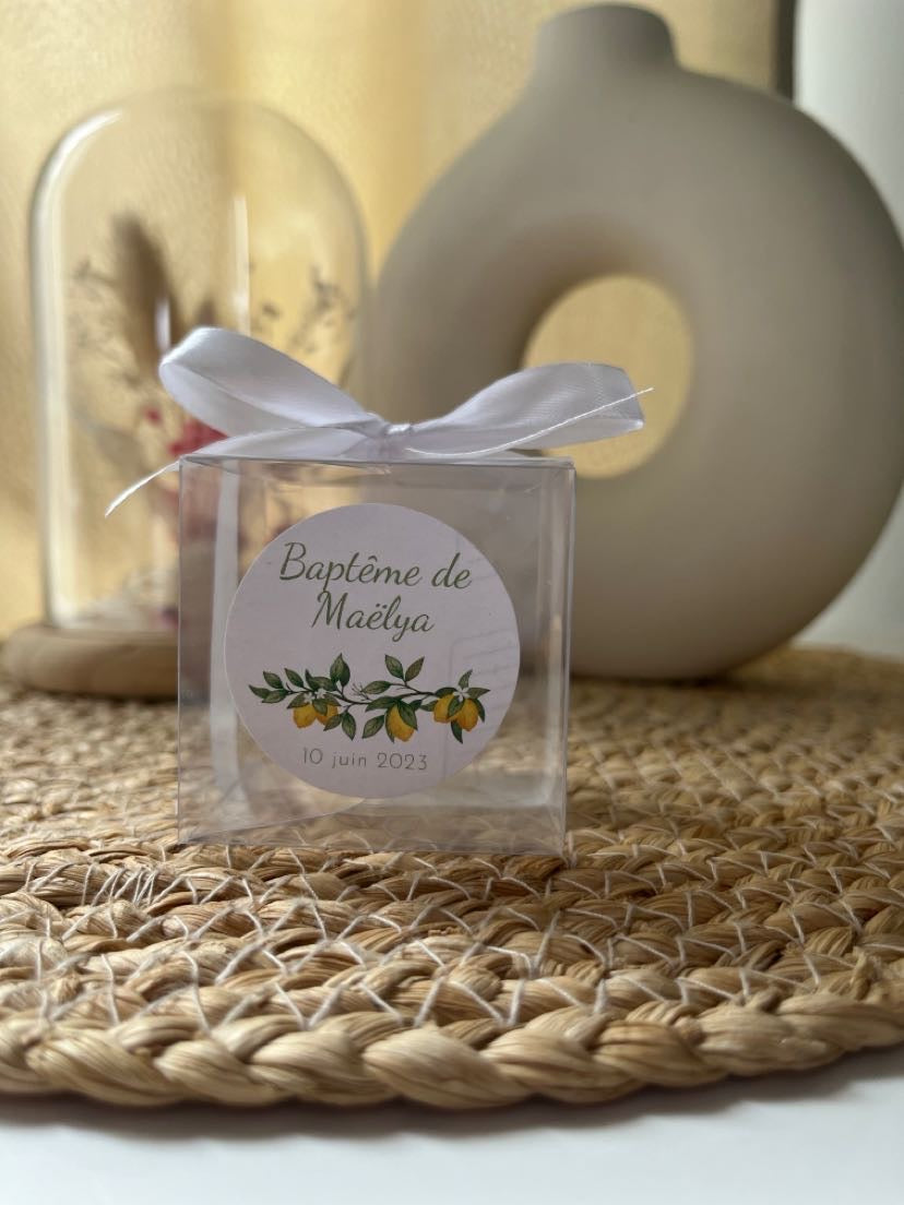 Contenant pour cadeau de table souple