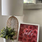 Cadre 3D fleurs de papier