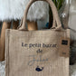 Petit sac en toile de jute