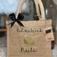 Petit sac en toile de jute