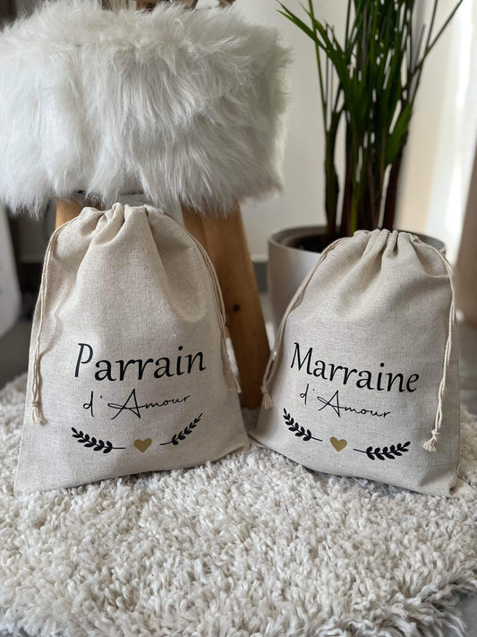 Pochon parrain / marraine
