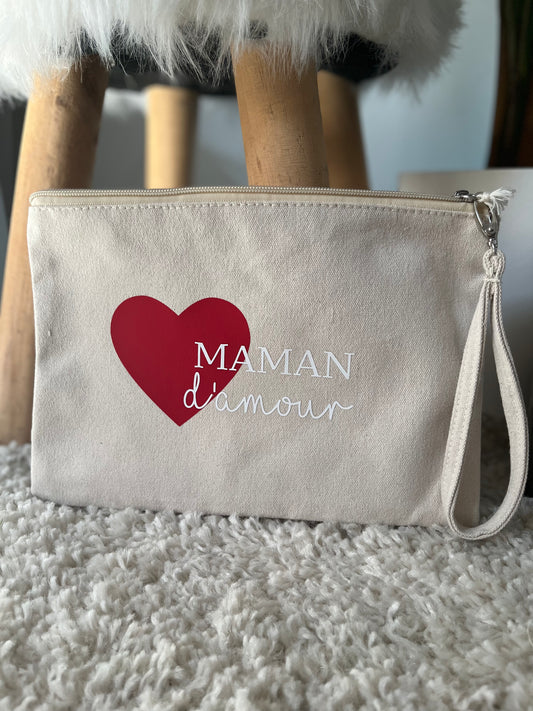 Grande pochette maman d'amour