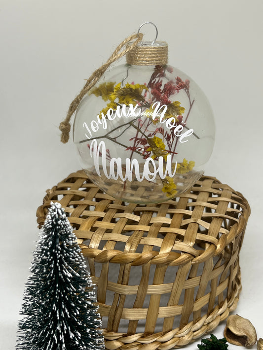 Boule de Noël " Nounou "